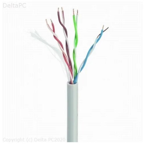 Panduit NetKey kabl cat6 4RP 24 AWG U UTP LSZH plava boja, rolna 305 Cene