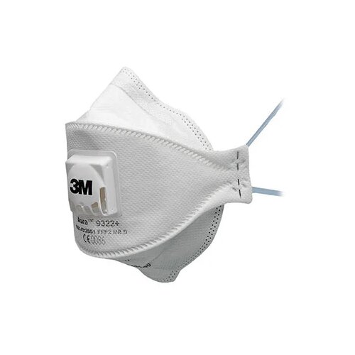 3m jednokratna sklopiva maska sa ventilom FFP2 9322+ (10 komada) Slike