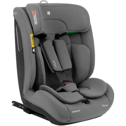 Kikka Boo auto sedi&scaron;te 76-150 cm I-Flit I-SIZE ISOFIX Light Grey Cene