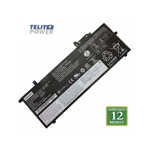  baterija za laptop lenovo thinkpad X280 / L17L6P71 11.4V 48Wh / 4220mAh Cene
