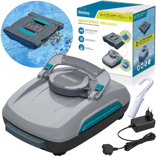 Bestway AquaTronix ProG300 bežični usisavač za bazen + skimer 58942 Cijene