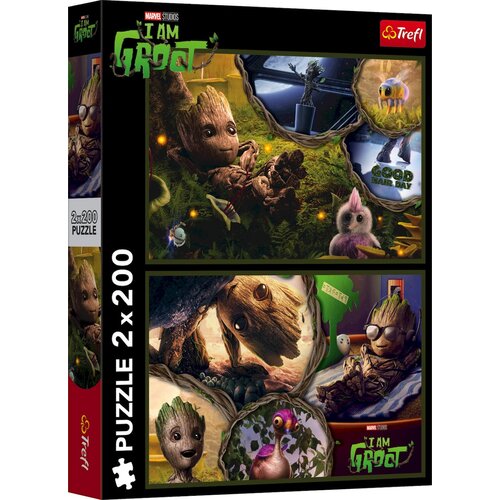 Puzzle 2 x 200 kosov - Marvel Guardians of the Galaxy - 1 k. Cene