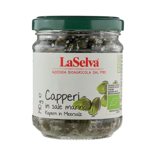 LaSelva Bio kapre v morski soli Cene