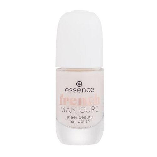 Essence French Manicure Sheer Beauty Nail Polish poluprozirni lak za francusku manikuru 8 ml Nijansa 02 rosé on ice Cijene