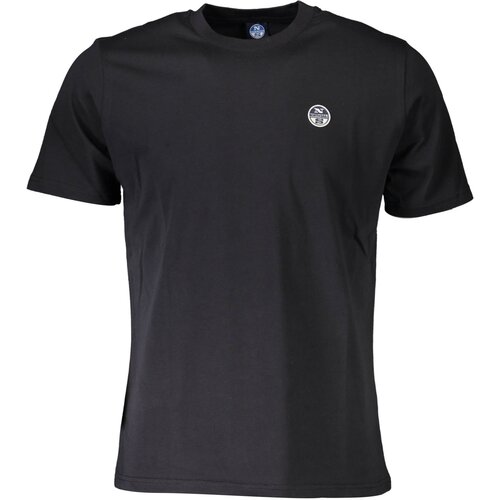 North Sails SHORT SLEEVE T-SHIRT MEN BLACK Slike