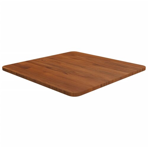vidaXL Četvrtasta stolna ploča tamnosmeđa 50x50x1 5 cm tretirani hrast Cijene