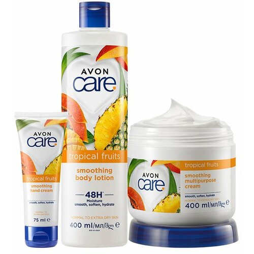 Avon Care Tropical Fruits voćni TRIO za negu tela Cene
