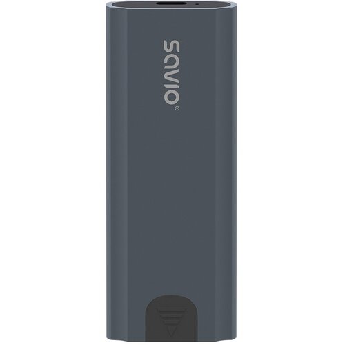 Savio M.2 SSD NVMe external drive enclosure, USB-C 3.1, AK-67, grey Cijene