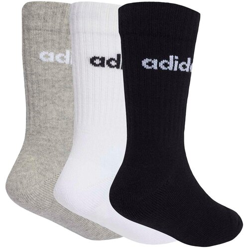 Adidas &amp;Scaron;portne nogavice pegasto siva / črna / bela Slike