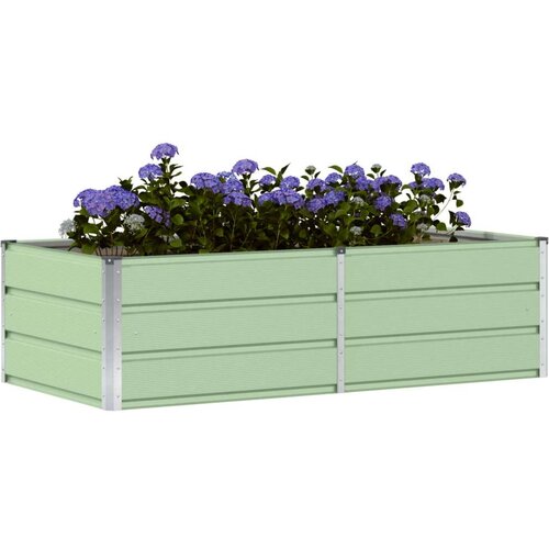  Sadilica Zelena 160 x 80 x 45 cm Čelik Slike