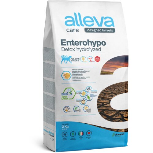 Alleva Care Dog Enterohypo Detox Hydrolyzed All Life Stages 2 kg Slike