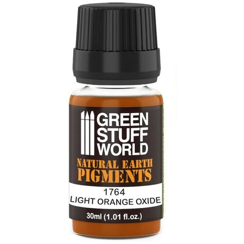 Green Stuff World Paint Pot LIGHT ORANGE OXIDE pigments 30ml Cene