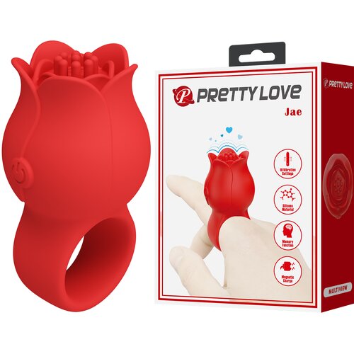 Pretty Klitoralni masažer u obliku ruže Jae BI 210336 Slike