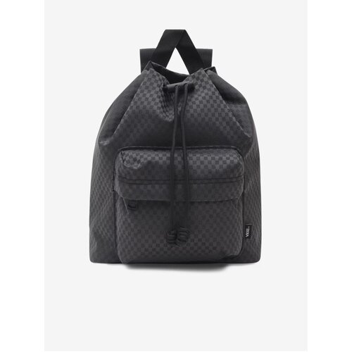 Vans Black Checkered Backpack Women