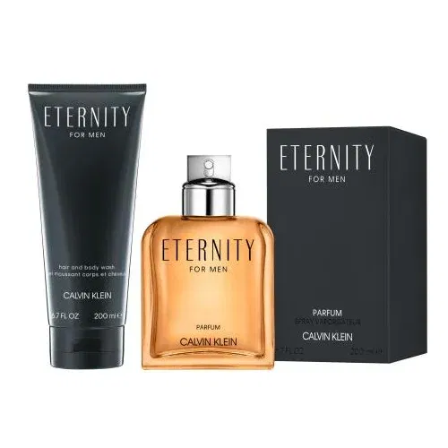 Calvin Klein Eternity Parfum Set parfem 200 ml + gel za tuširanje 200 ml za moške