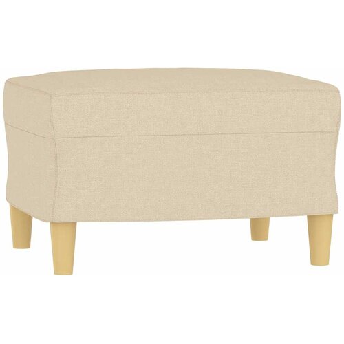  Tabure krem 60 x 50 x 41 cm od tkanine Slike