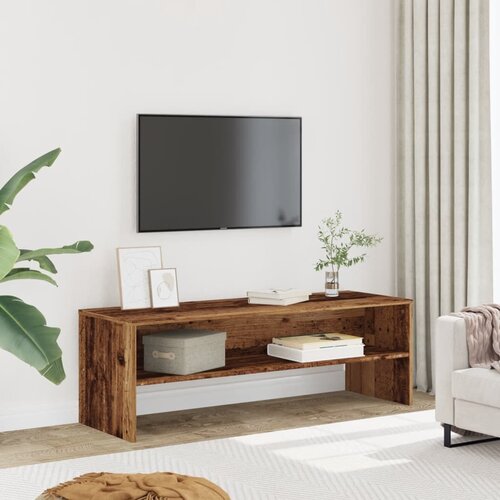 vidaXL TV omarica starinski les 120x40x40 cm inženirski les Cene