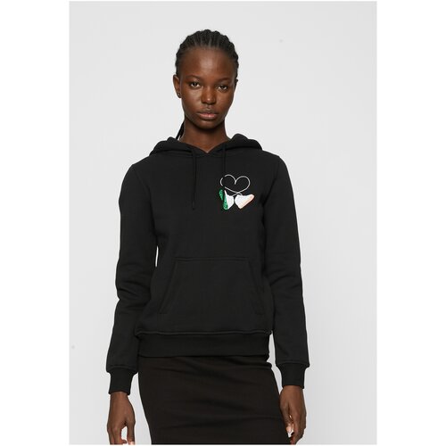 Mister Tee Ladies Kicks Love EMB Hoody Black Cene