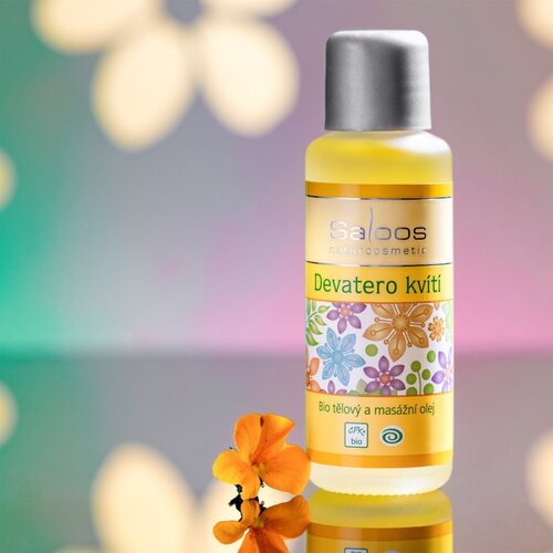 Saloos Nine Flowers Bio Body and Massage Oil 50ml Slike