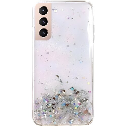 Wozinsky Star Glitter silikonska futrola za Samsung Galaxy S21 Plus 5G/Galaxy S30 Plus - Bijela Cene