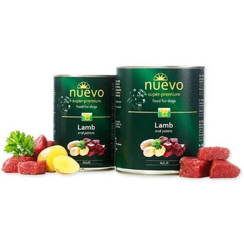 Nuevo lamb adult grain free 400g Slike