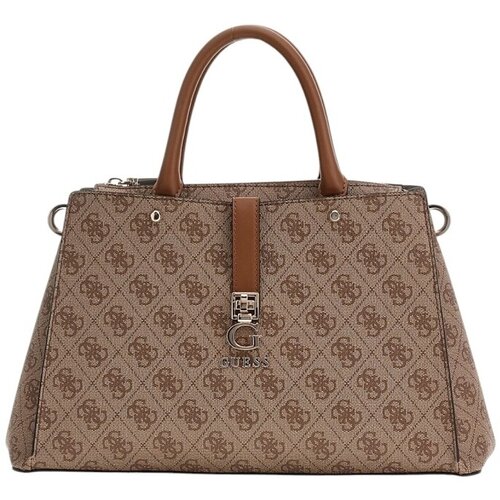 Guess Ročne torbice ZAMIRA HOBO SHOULDER Kostanjeva Cene