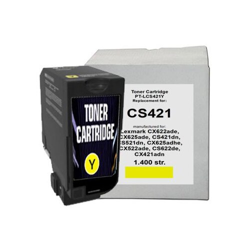  Toner Print-Team Lexmark CS421 Yellow (78C20Y0) Cene
