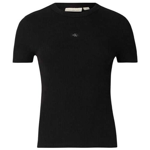 Calvin Klein rebrasta ženska majica CKJ20J225245-BEH Slike