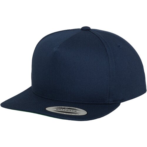 Flexfit Classic 5 Panel Snapback Navy Slike