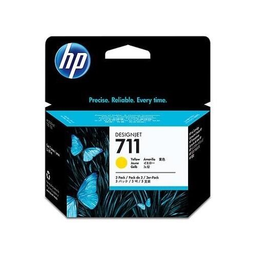 HEWLETT-PACKARD HP 711 3-pack 29-ml Yellow DesignJet Ink Cartridges Cijene