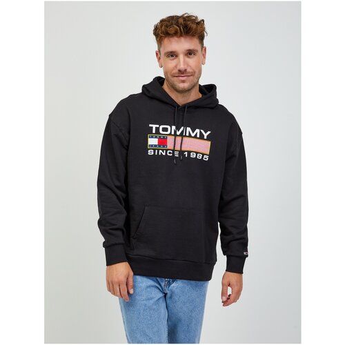 Mens tommy hilfiger hoodie black Clearance