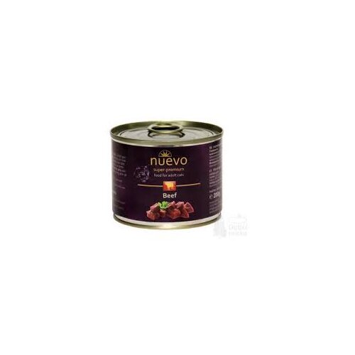 Nuevo Vlažna hrana za mačke Grain Free, 200 g - govedina Slike