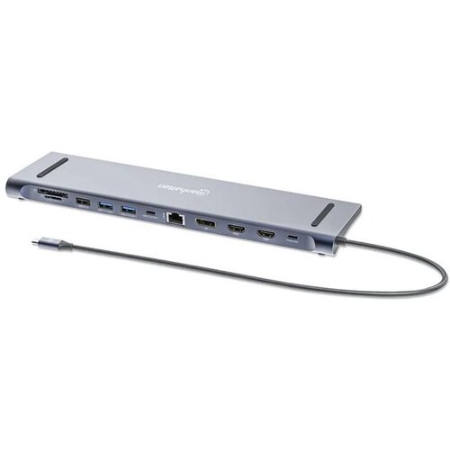 Manhattan MH 12 in 1 Triple HDMI Docking Station ( 0001394261 ) Cene