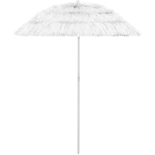  Suncobran za plažu Hawaii bijeli 180 cm Slike