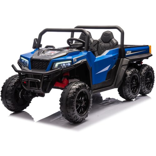  Auto na akumulator Farmer Truck X-POWER 4x4 - DVOSJED - plavi Slike