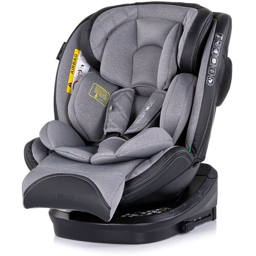 Chipolino Hypnotic Cloud STKHYP0252CL Autosjedalica 40-150 cm, Isofix, Sivo Slike