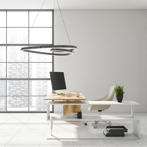 Toolight stropna svjetiljka hanging loop led + daljinski upravljač APP798-cp krom Slike