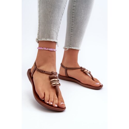 Kesi Women&amp;#039;s Flat Sandals Ipanema Class Blow Up Sandal Fem Brown Slike