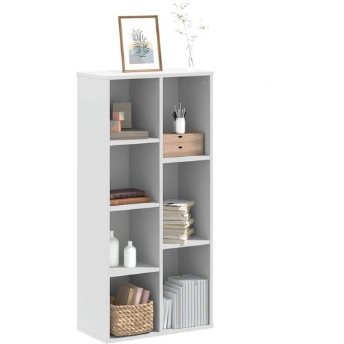  Regal za knjige bijeli 50x25x105 cm konstruirano drvo Cijene