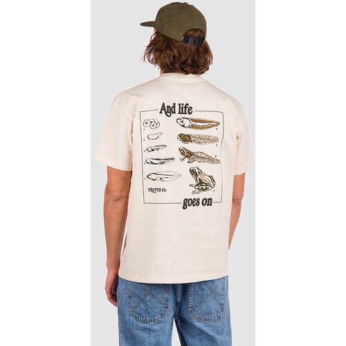 Dravus Life goes on T-shirt cream Cene