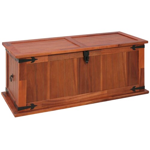 vidaXL škrinja za pohranu 90 x 45 x 40 cm od masivnog bagremovog drva Cijene