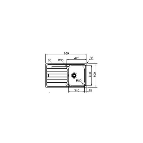 Franke SKX 611 101.0464.337 + SIFON Cene