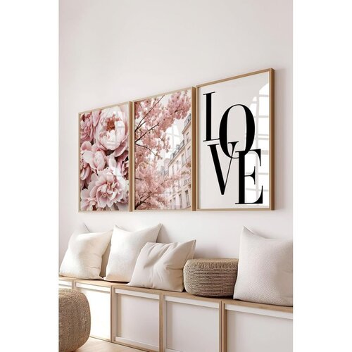 WALLXPERT &Ccedil;-300709 - 3040 vi&scaron;enamenski set dekorativnih slika (3 komada) Cene