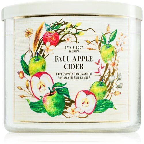 Bath &amp;amp; Body Works Fall Apple Cider di&amp;scaron;eča sveča 411 g Slike