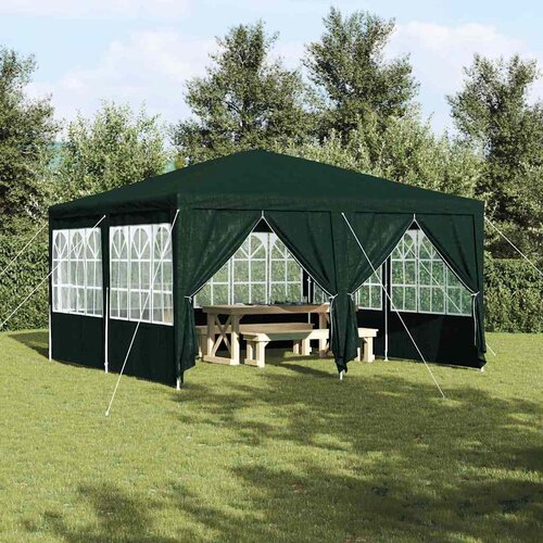 Šator za zabave Zelena 400 x 400 x 266 cm Polietilen Cijene
