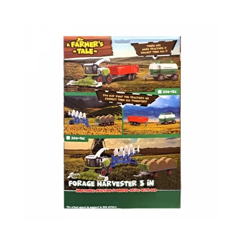  3u1 set - harvester sa 2 prikolice Slike