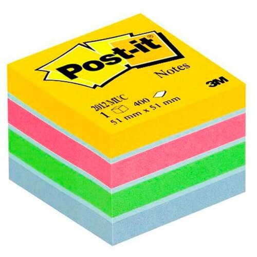 3m lističi v kocki Post-it 2051-u, 5,1 x 5,1 cm, 400 lističev UU0095-4313-1 Slike