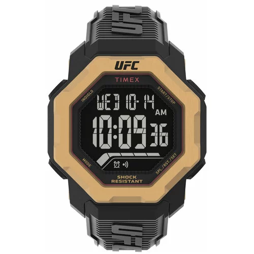 Timex Ročna ura UFC Strength Knockout TW2V89000 Črna