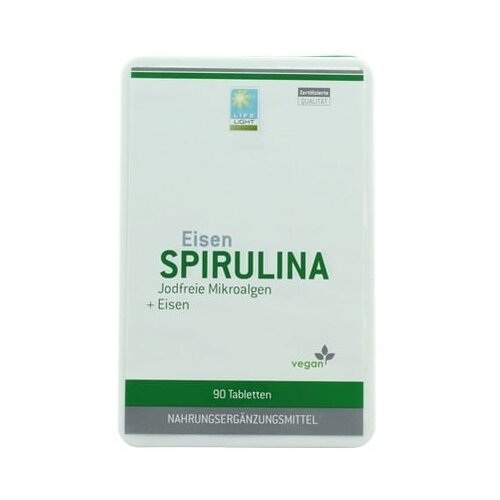 Life Light Železo-Spirulina, brez kvasa Slike
