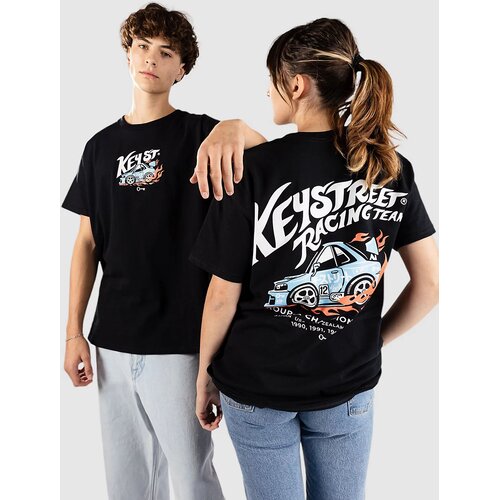 Key Street Racing Team T-shirt black Cene